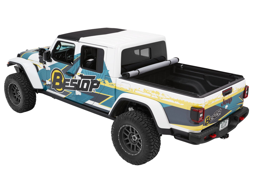Bestop 19280-35 EZ-Roll(TM) Soft Tonneau Cover for Select Jeep Gladiator