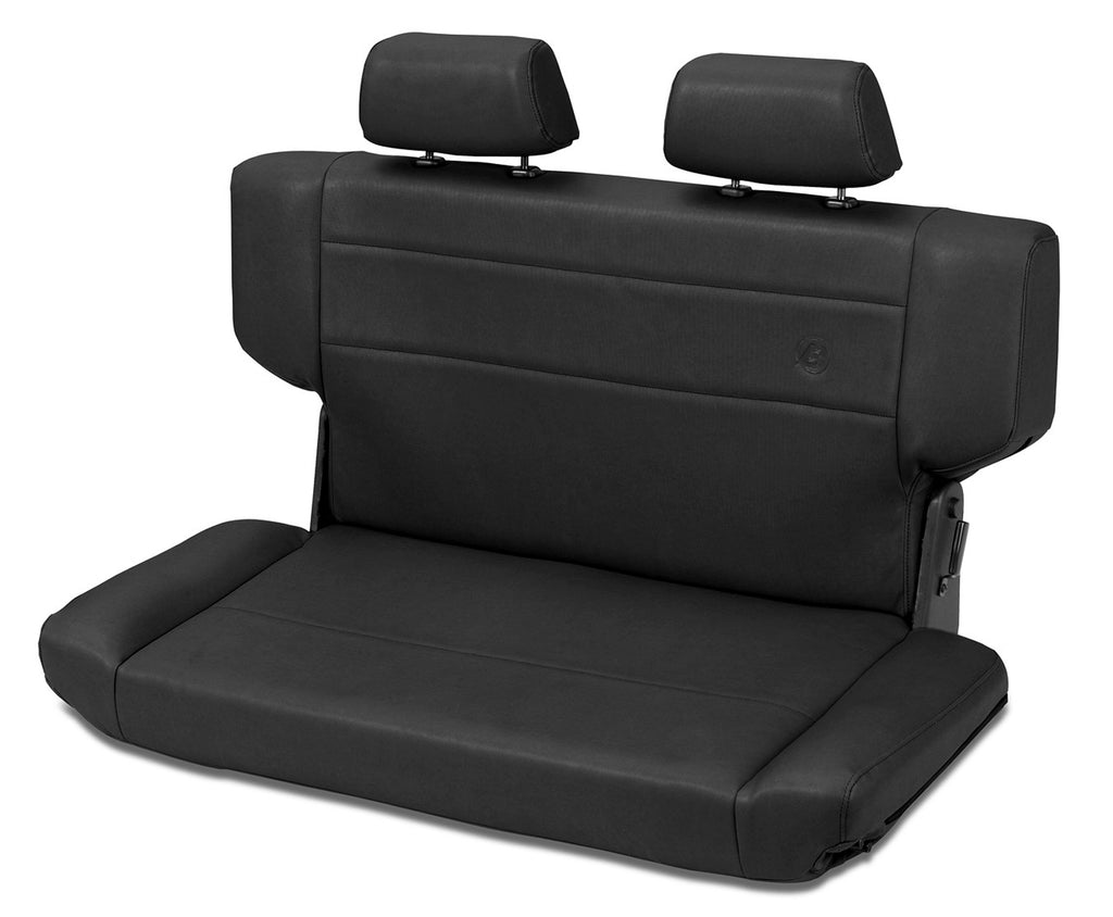 Bestop 39435-15 Trailmax II Fold-N-Tumble Rear Bench Seat for Select Jeep Wrangler