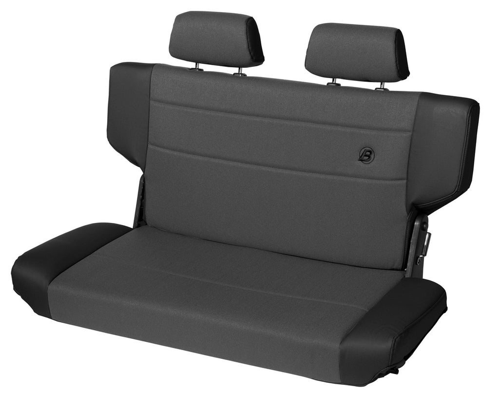 Bestop 39439-15 Trailmax II Fold-N-Tumble Rear Bench Seat for Select Jeep Wrangler