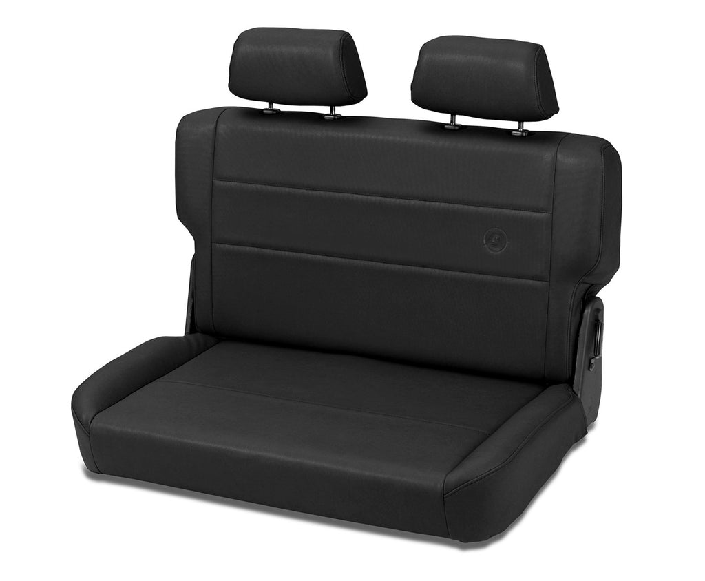 Bestop 39440-15 Trailmax II Fold-N-Tumble Rear Bench Seat for Select Jeep CJ5, Jeep CJ7, Jeep Willys, Jeep Wrangler