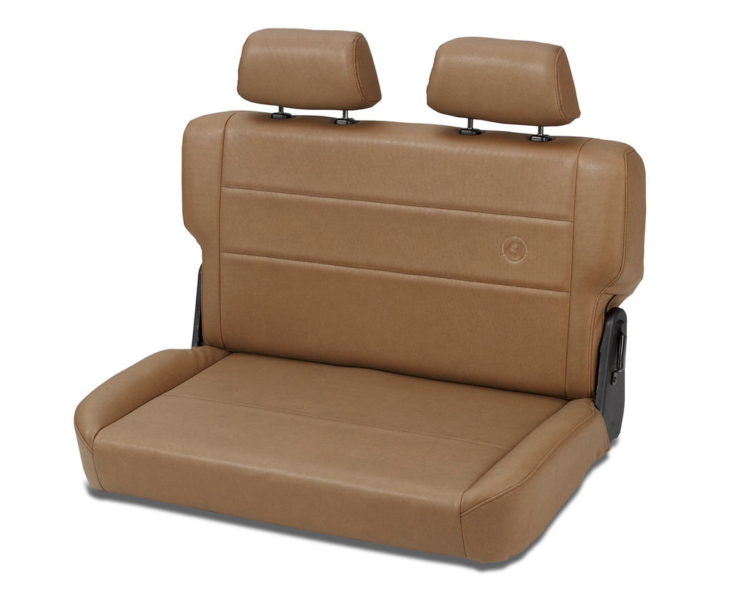 Bestop 39440-37 Trailmax II Fold-N-Tumble Rear Bench Seat for Select Jeep CJ5, Jeep CJ7, Jeep Willys, Jeep Wrangler