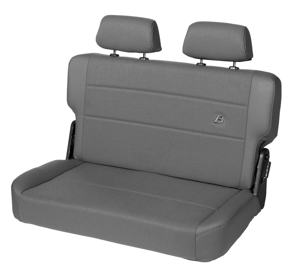 Bestop 39441-09 Trailmax II Fold-N-Tumble Rear Bench Seat for Select Jeep CJ5, Jeep CJ7, Jeep Willys, Jeep Wrangler
