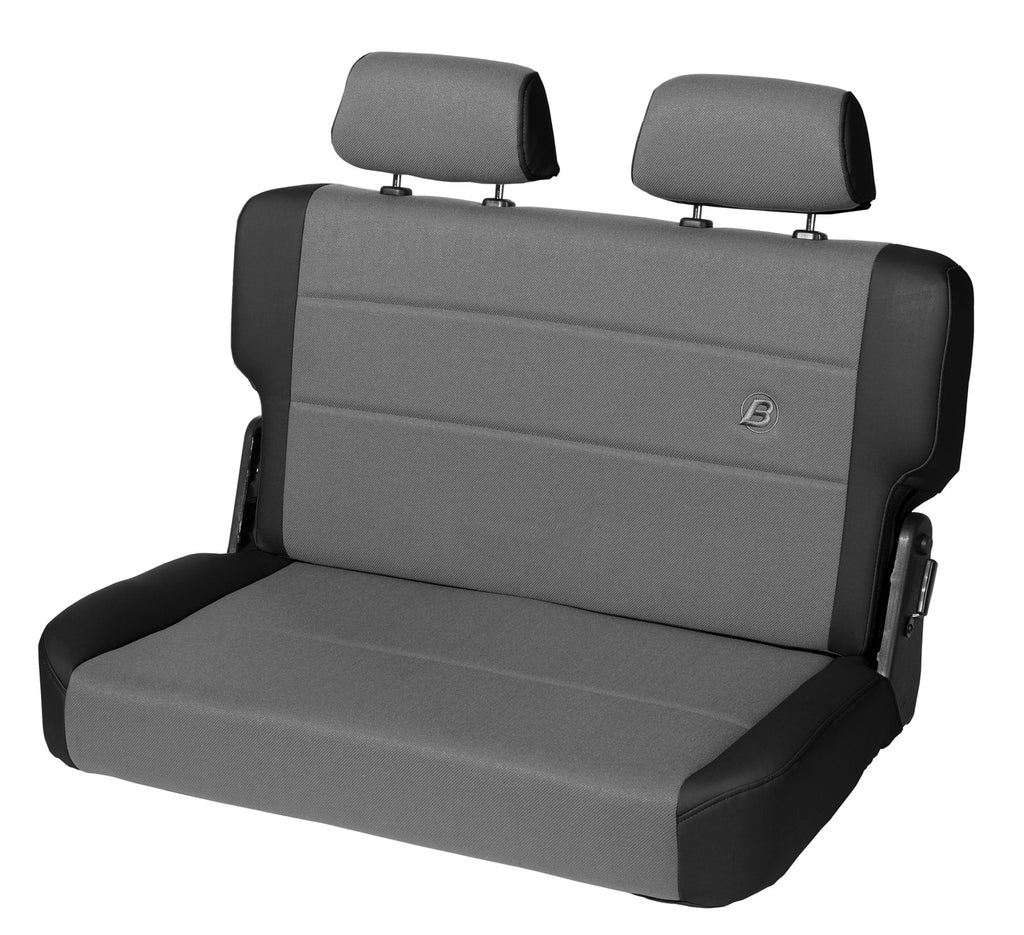 Bestop 39441-15 Trailmax II Fold-N-Tumble Rear Bench Seat for Select Jeep CJ5, Jeep CJ7, Jeep Willys, Jeep Wrangler