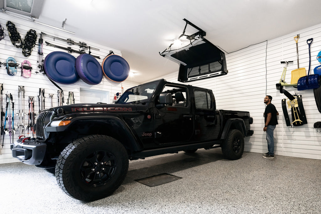 Bestop 42820-01 HOSS(TM) Storage Hardtop Hoist for Select Jeep Wrangler