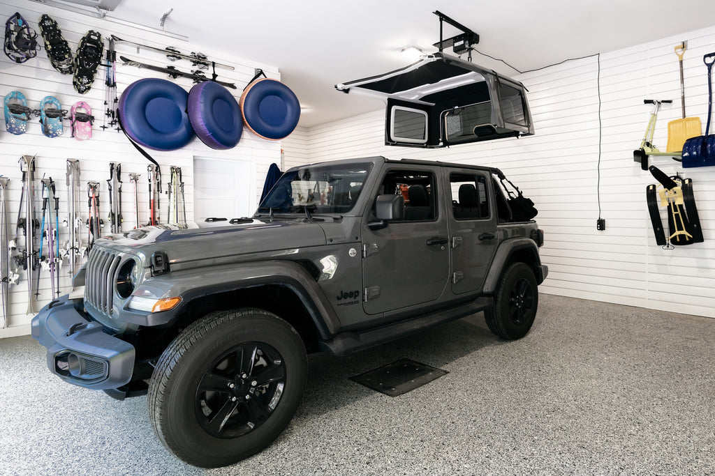 Bestop 42820-01 HOSS(TM) Storage Hardtop Hoist for Select Jeep Wrangler