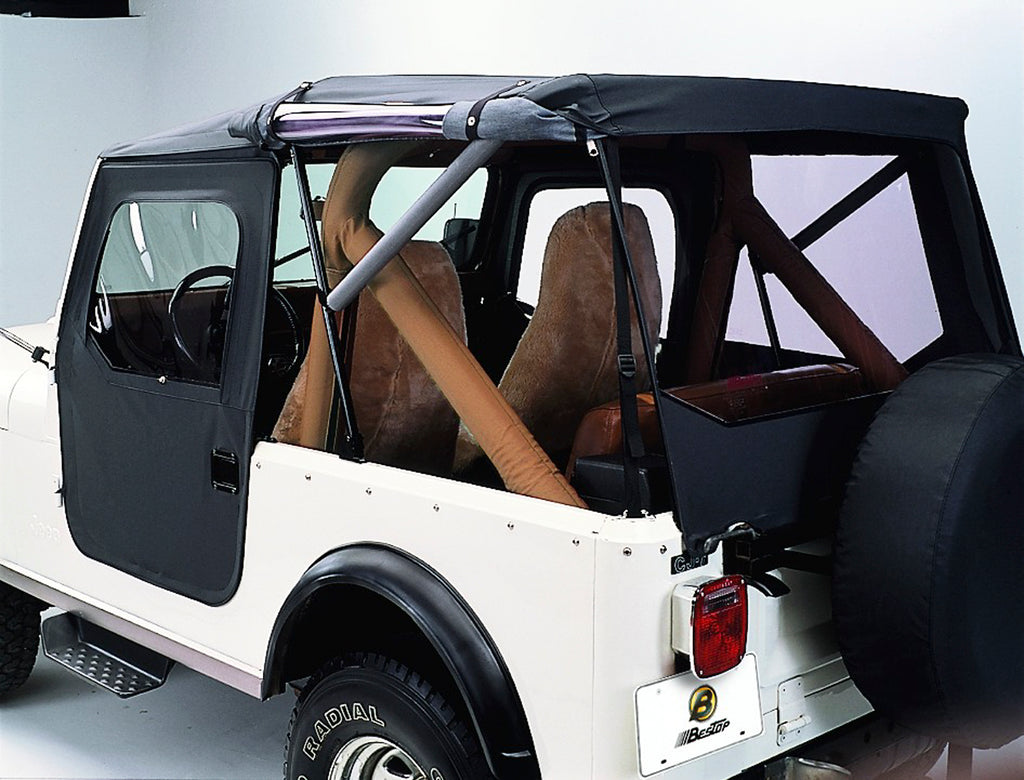 Bestop 51408-01 Tigertop(TM) Soft Top for Select Jeep CJ7