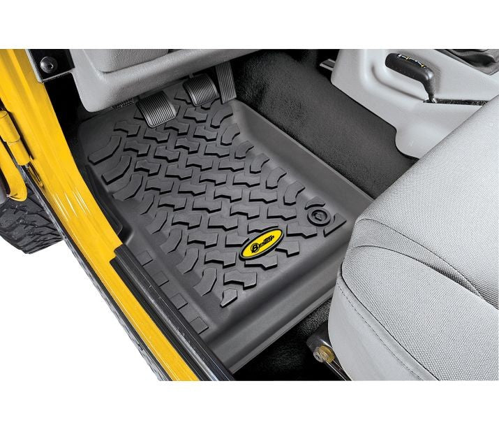 Bestop 51509-01 Floor Mats for Select Jeep Wrangler