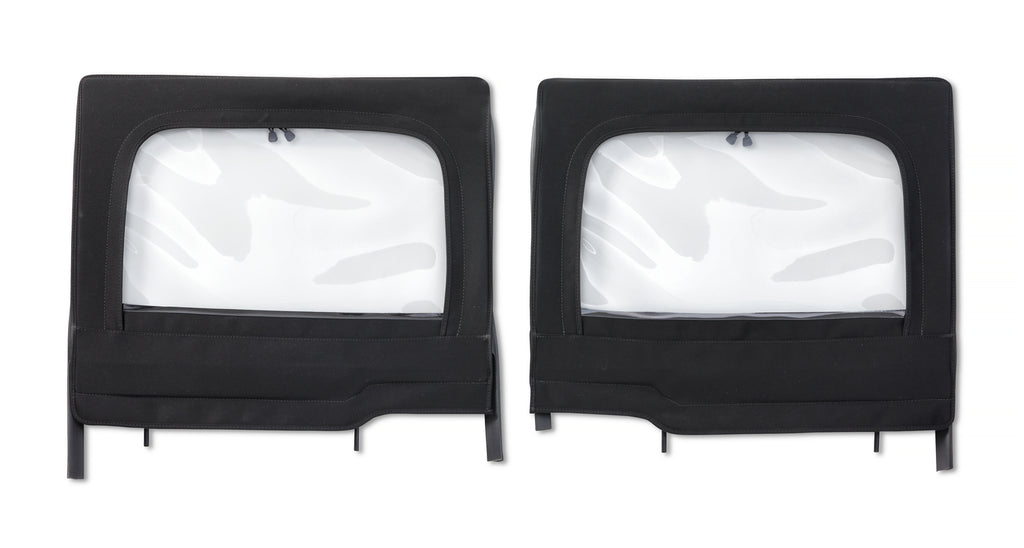 Bestop 51743-17 HighRock 4x4(TM) Element(TM) Upper Fabric Half Doors for Select Jeep Gladiator, Jeep Wrangler