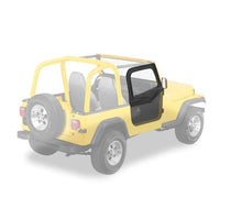 Load image into Gallery viewer, Bestop 51780-01 Upper Fabric Half Doors for Select Jeep Wrangler