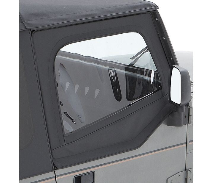 Bestop 51782-15 Upper Fabric Half Doors for Select Jeep Wrangler