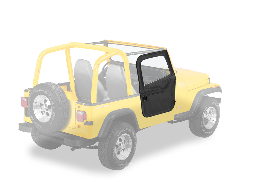 Bestop 51783-15 Full 2-Piece Fabric Doors for Select Jeep CJ7, Jeep Wrangler