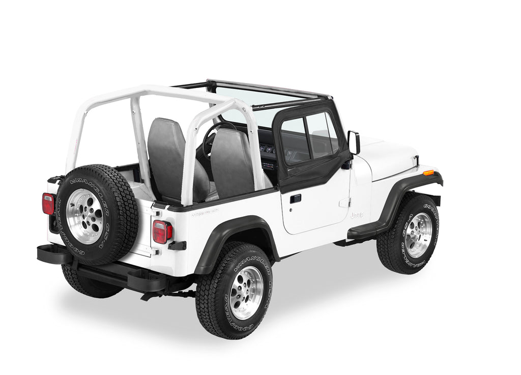 Bestop 51787-35 Upper Dual Door Sliders for Select Jeep Wrangler