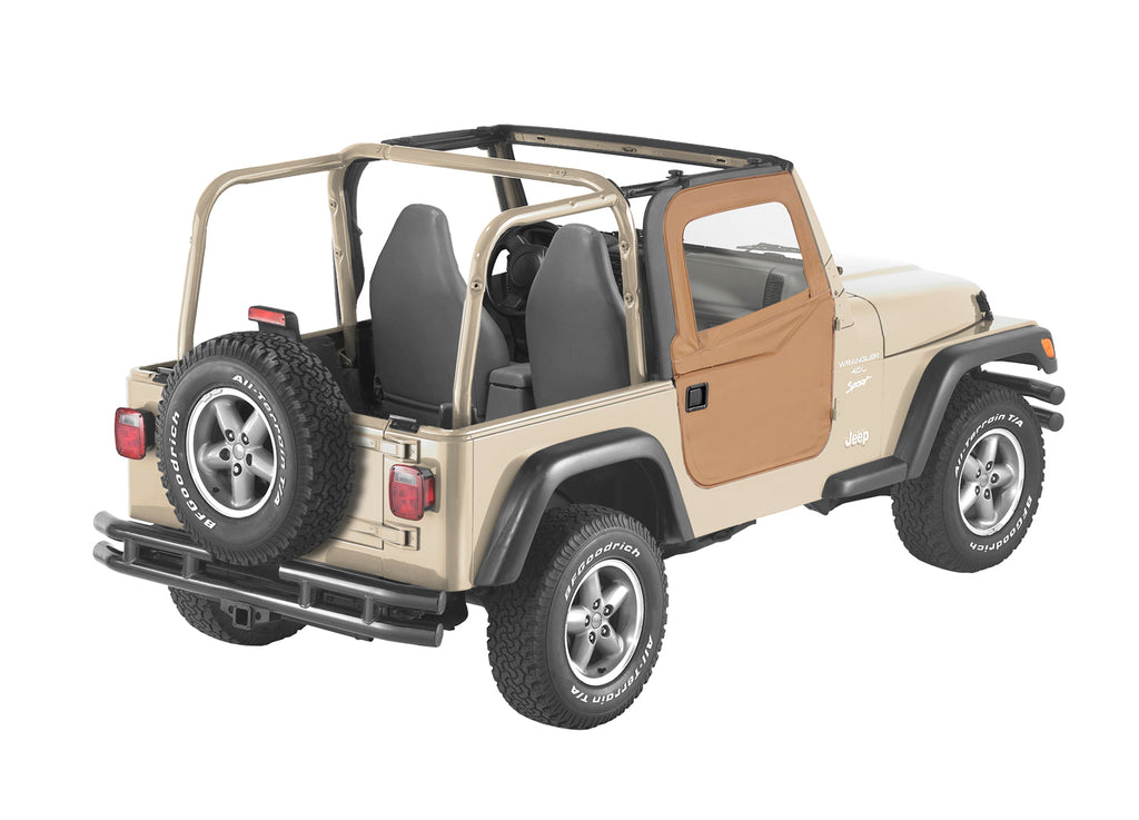 Bestop 51789-37 Full 2-Piece Fabric Doors for Select Jeep Wrangler