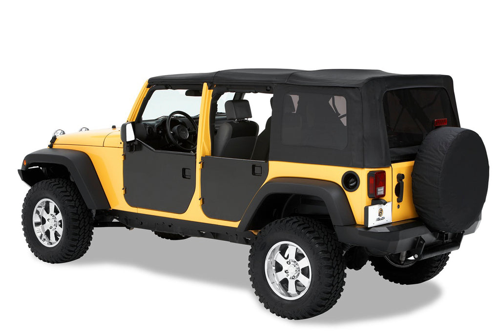 Bestop 51804-01 HighRock 4x4(TM) Element(TM) Door Enclosure Panels for Select Jeep Wrangler, Jeep Wrangler JK
