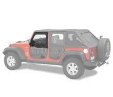 Load image into Gallery viewer, Bestop 51805-17 HighRock 4x4(TM) Element(TM) Upper Fabric Half Doors for Select Jeep Wrangler, Jeep Wrangler JK
