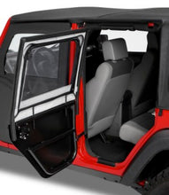 Load image into Gallery viewer, Bestop 51806-35 HighRock 4x4(TM) Element(TM) Upper Fabric Half Doors for Select Jeep Wrangler, Jeep Wrangler JK