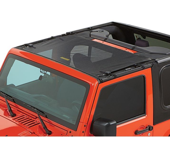 Bestop 52400-11 Sun Standard Targa Style Bikini(R) Top for Select Jeep Wrangler, Jeep Wrangler JK