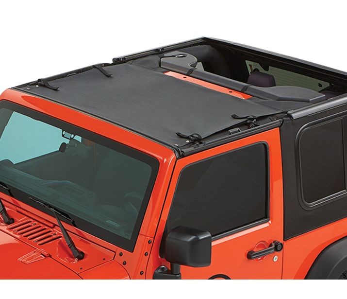 Bestop 52400-35 Sun Standard Targa Style Bikini(R) Top for Select Jeep Wrangler, Jeep Wrangler JK