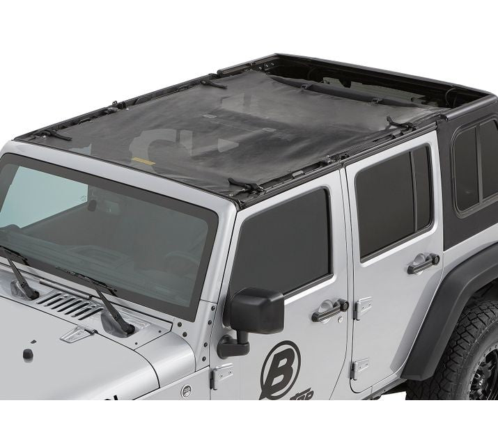Bestop 52401-11 Sun Extended Safari Style Bikini(R) Top for Select Jeep Wrangler, Jeep Wrangler JK