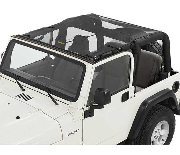 Bestop 52404-11 Sun Extended Safari Style Bikini(R) Top for Select Jeep Wrangler