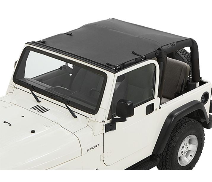 Bestop 52404-35 Sun Extended Safari Style Bikini(R) Top for Select Jeep Wrangler