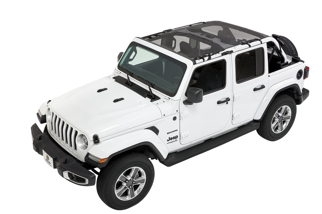 Bestop 52411-11 Sun Extended Safari Style Bikini(R) Top for Select Jeep Wrangler