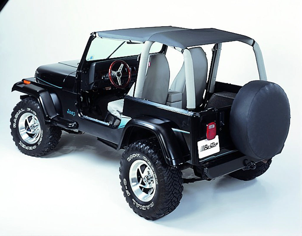 Bestop 52529-15 Strapless Extended Safari Style Bikini(R) Top for Select Jeep Wrangler