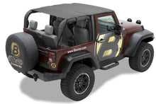 Load image into Gallery viewer, Bestop 52583-35 Header Extended Safari Style Bikini(R) Top for Select Jeep Wrangler, Jeep Wrangler JK