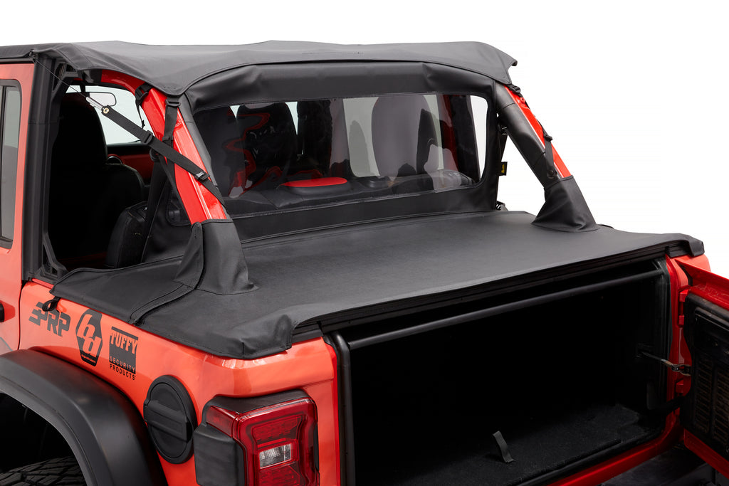 Bestop 52613-35 Header Extended Safari Cable Style Bikini(R) Top for Select Jeep Wrangler