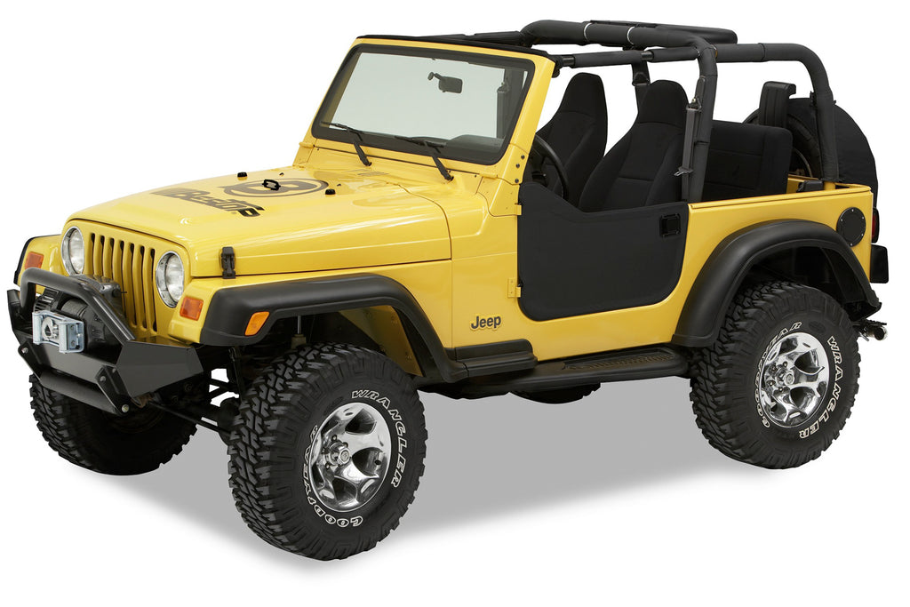 Bestop 53039-35 Lower Fabric Half Doors for Select Jeep Wrangler
