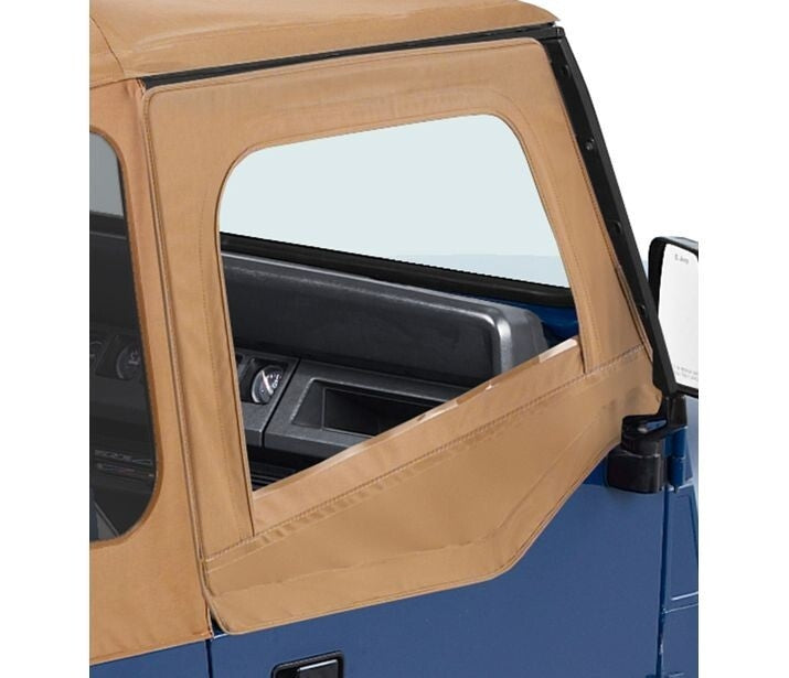 Bestop 53120-37 Fabric Door Skins for Select Jeep Wrangler