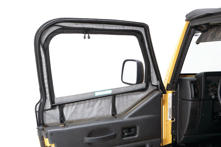 Bestop 53121-35 Fabric Door Skins for Select Jeep Wrangler
