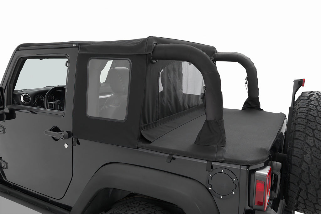 Bestop 53900-17 Halftop(TM) Soft Top for Select Jeep Wrangler, Jeep Wrangler JK