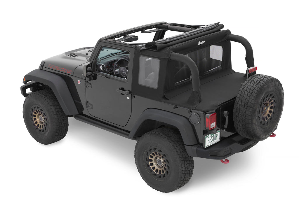 Bestop 53900-17 Halftop(TM) Soft Top for Select Jeep Wrangler, Jeep Wrangler JK