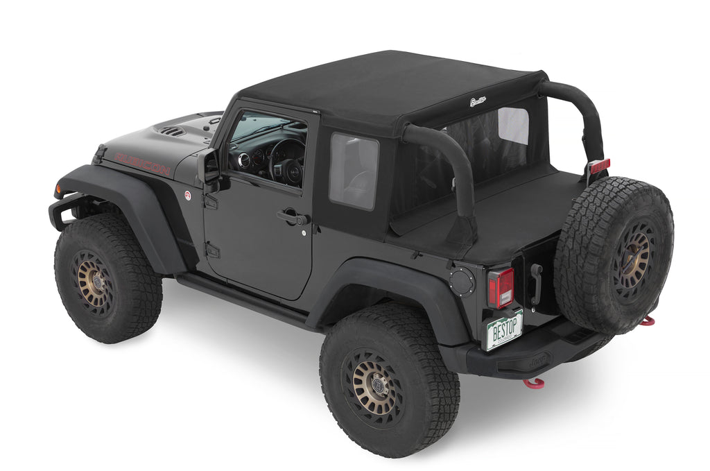 Bestop 53900-17 Halftop(TM) Soft Top for Select Jeep Wrangler, Jeep Wrangler JK