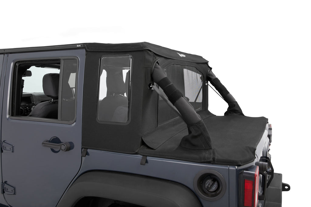 Bestop 53901-17 Halftop(TM) Soft Top for Select Jeep Wrangler, Jeep Wrangler JK