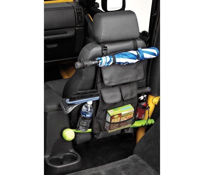 Bestop 54132-35 RoughRider(TM) Seat Back Organizer for Select Jeep Wrangler, Jeep Wrangler JK
