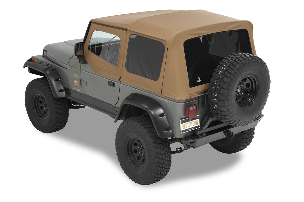Bestop 54601-37 Supertop(R) Squareback Soft Top for Select Jeep Wrangler