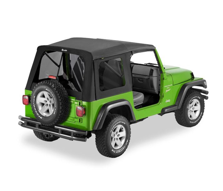 Bestop 54709-15 Supertop(R) Classic Squareback Soft Top for Jeep for Select Jeep Wrangler