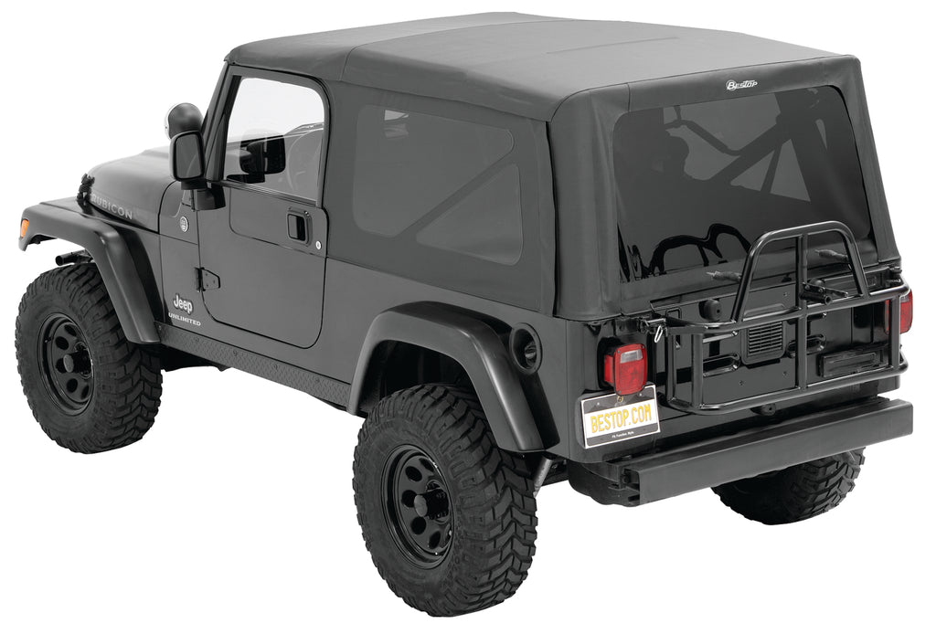 Bestop 54721-35 Supertop(R) Squareback Soft Top for Select Jeep Wrangler