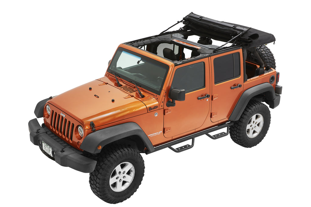 Bestop 54724-17 Supertop(R) Ultra(TM) Squareback Soft Top for Select Jeep Wrangler, Jeep Wrangler JK