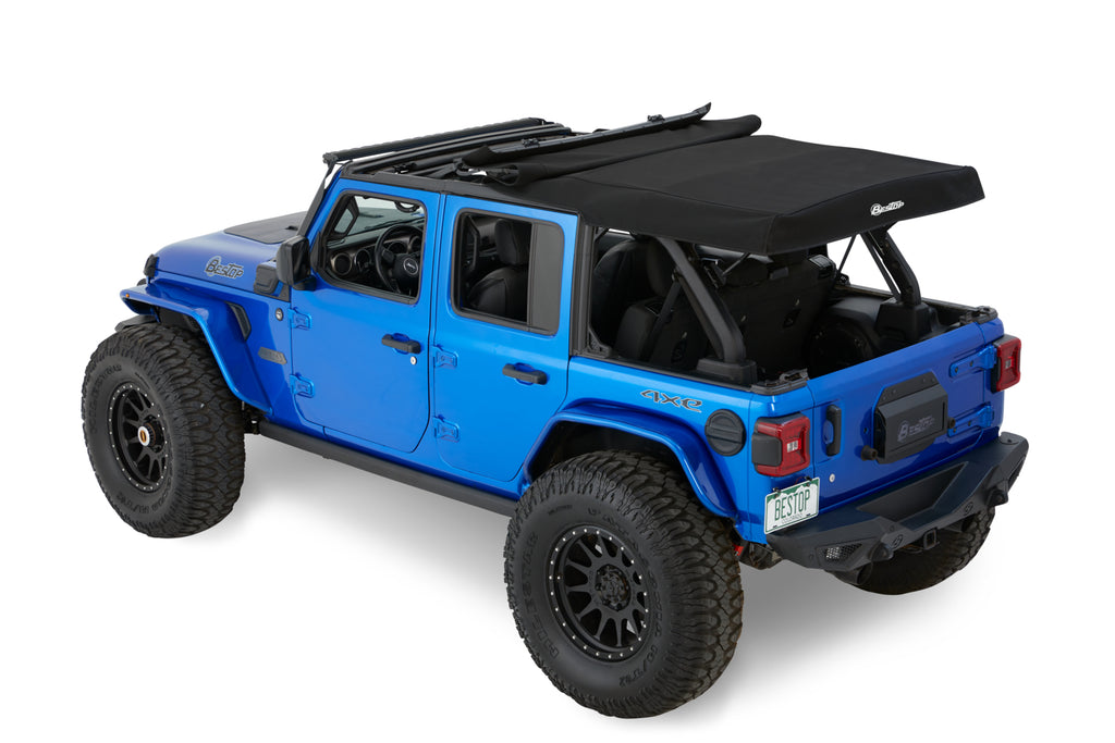 Bestop 54726-35 Supertop(R) Squareback Soft Top for Select Jeep Wrangler