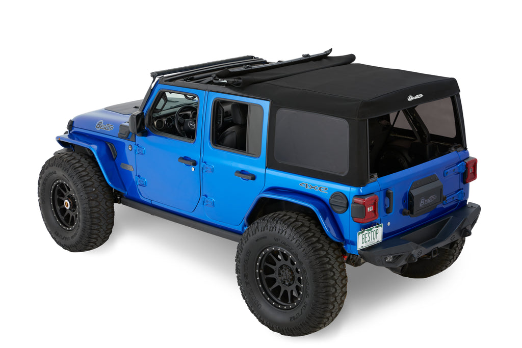 Bestop 54726-35 Supertop(R) Squareback Soft Top for Select Jeep Wrangler
