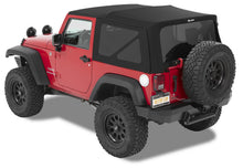 Load image into Gallery viewer, Bestop 54822-17 Supertop(R) Squareback Soft Top for Select Jeep Wrangler, Jeep Wrangler JK