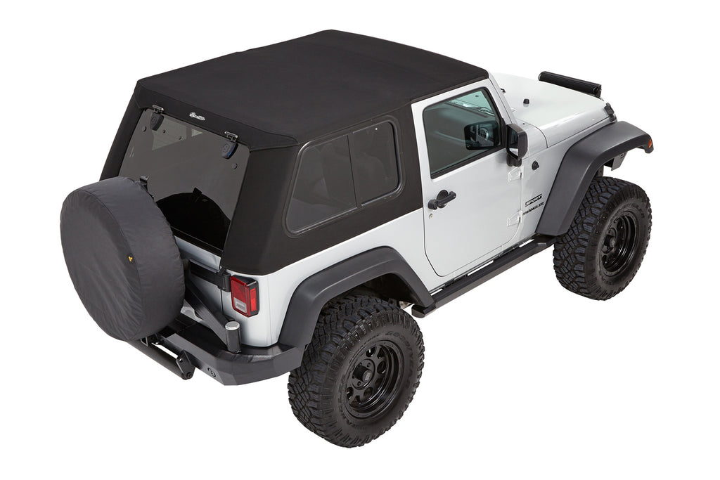 Bestop 54862-17 Trektop(R) Pro Hybrid Slantback Soft Top for Select Jeep Wrangler, Jeep Wrangler JK