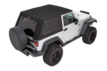 Load image into Gallery viewer, Bestop 54862-17 Trektop(R) Pro Hybrid Slantback Soft Top for Select Jeep Wrangler, Jeep Wrangler JK