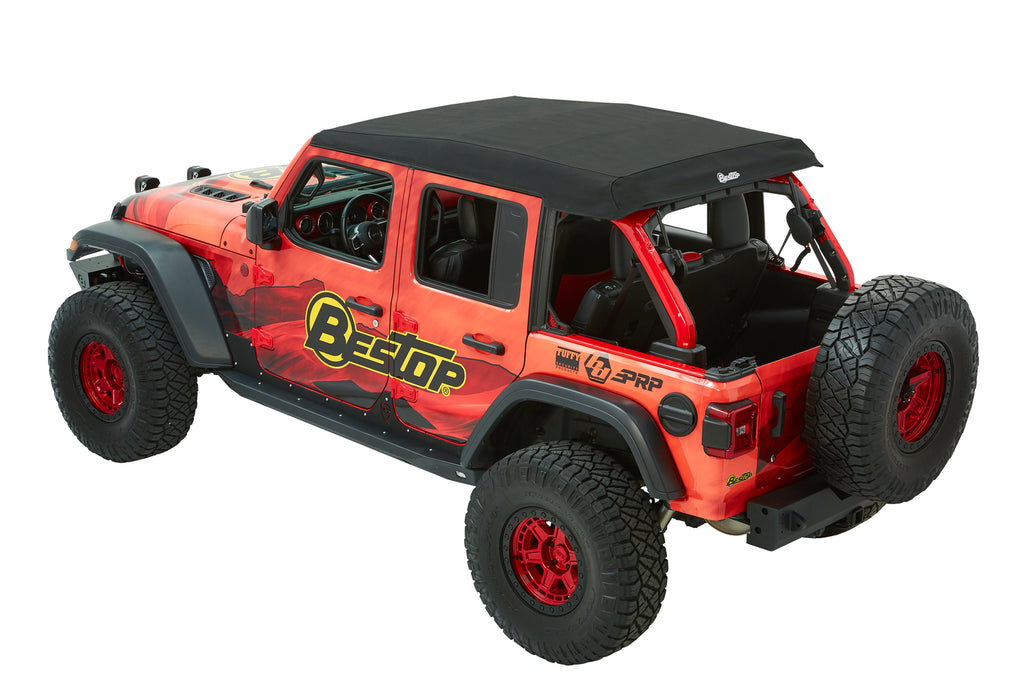Bestop 54925-17 Trektop(R) Ultra(TM) Slantback Soft Top for Select Jeep Wrangler