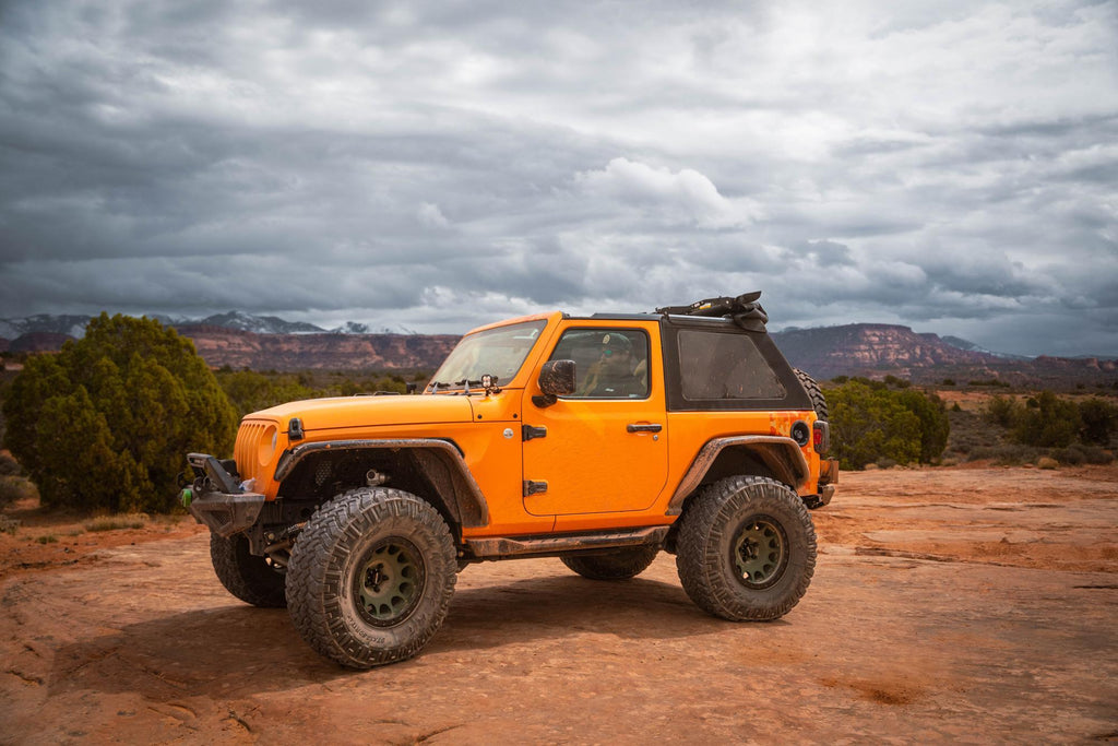 Bestop 54930-17 Trektop(R) Glide(TM) Slantback Soft Top for Select Jeep Wrangler