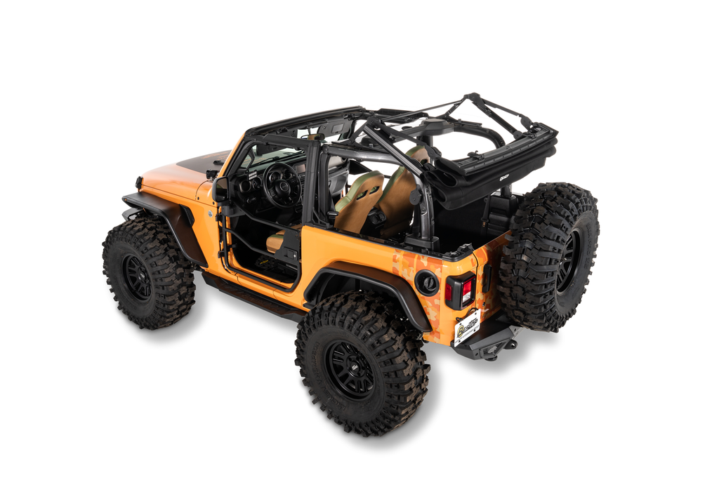 Bestop 54930-35 Trektop(R) Glide(TM) Slantback Soft Top for Select Jeep Wrangler