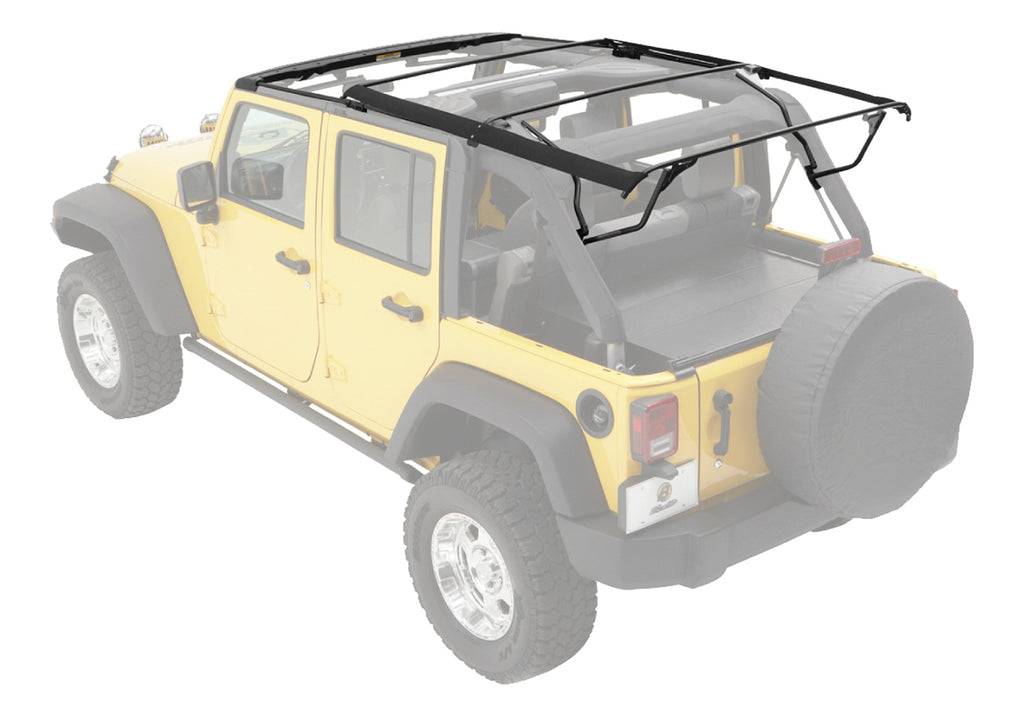 Bestop 55001-01 OE Style Replacement Bow & Frame Hardware Kit for Select Jeep Wrangler, Jeep Wrangler JK